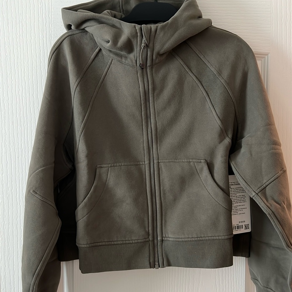 NWT Lululemon Scuba Oversized Full Zip - Size M/L Carob Brown